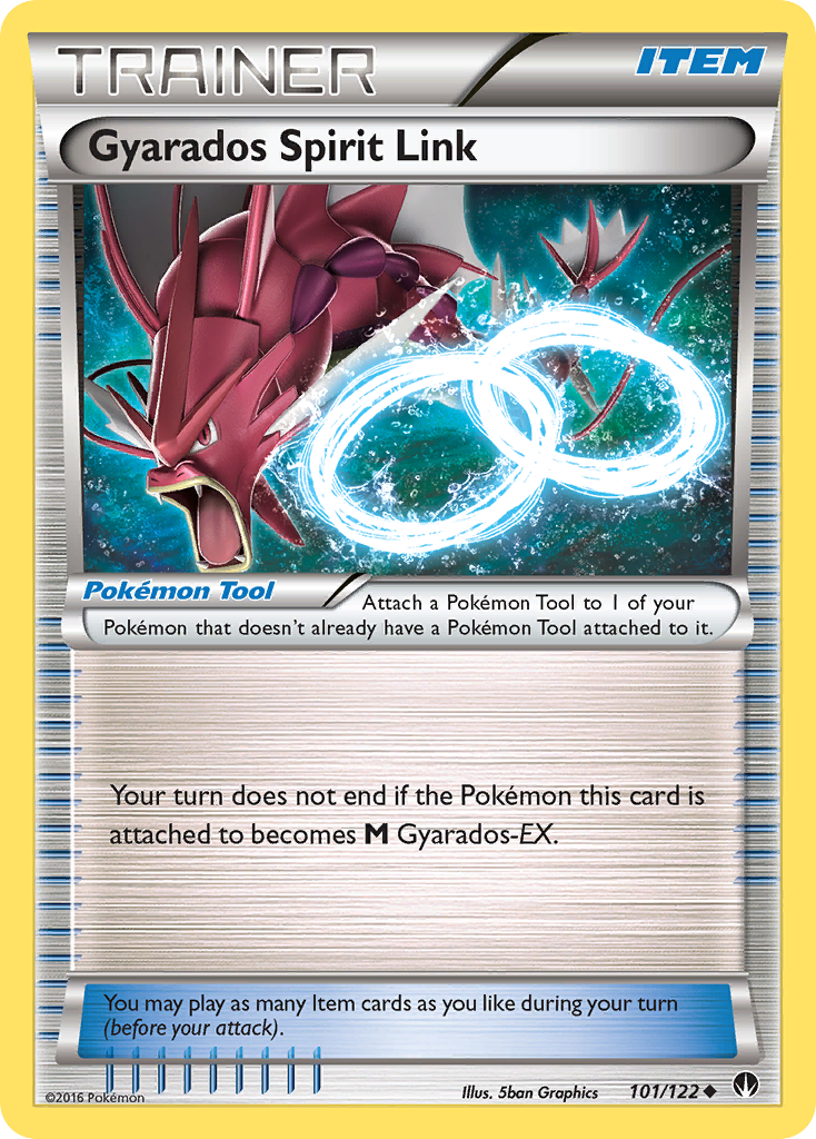 Gyarados Spirit Link (101/122) [XY: BREAKpoint] | Good Games Modbury