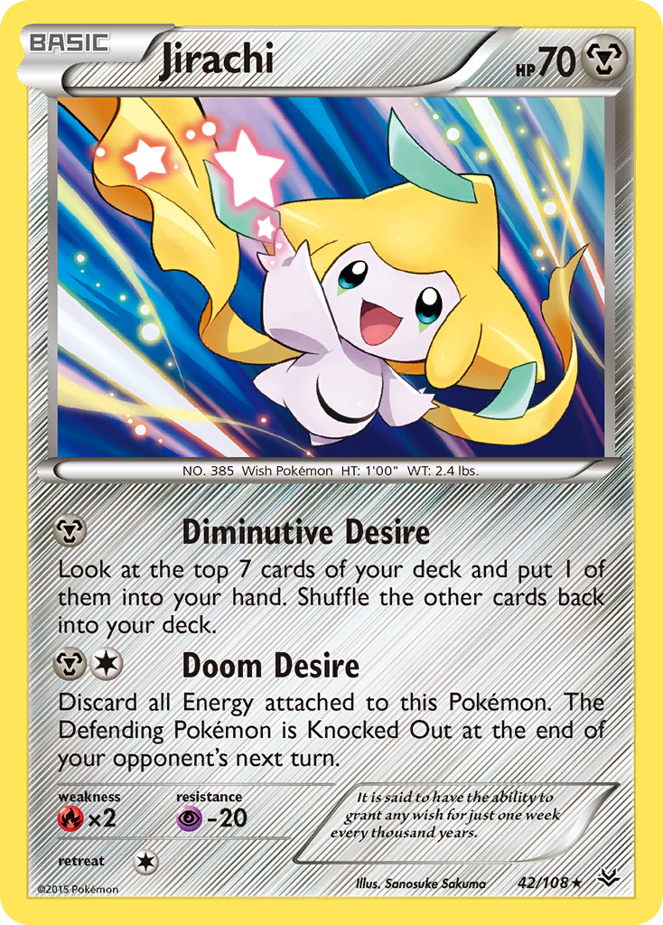 Jirachi (42/108) [XY: Roaring Skies] | Good Games Modbury