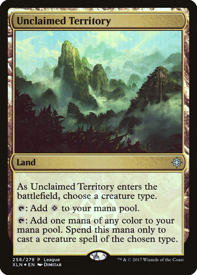 Unclaimed Territory (League) [Ixalan Promos] | Good Games Modbury