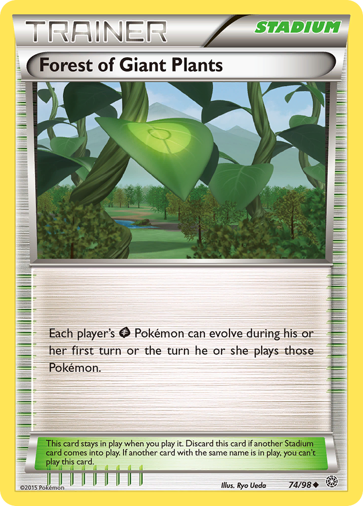 Forest of Giant Plants (74/98) [XY: Ancient Origins] | Good Games Modbury