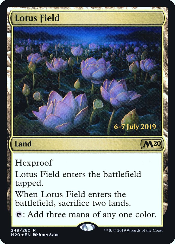 Lotus Field [Core Set 2020 Prerelease Promos] | Good Games Modbury