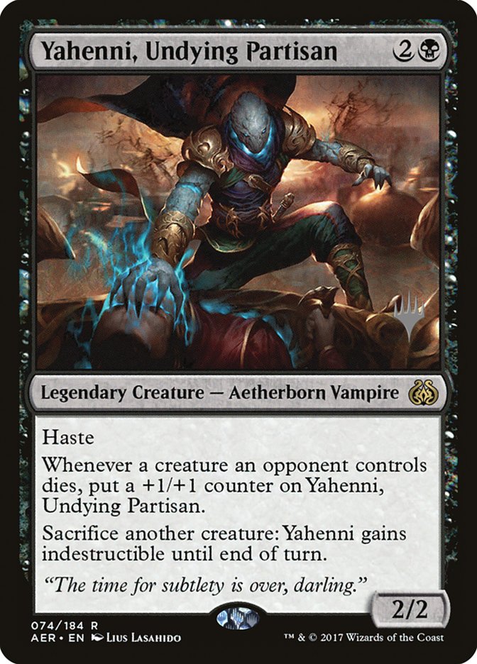 Yahenni, Undying Partisan (Promo Pack) [Aether Revolt Promos] | Good Games Modbury