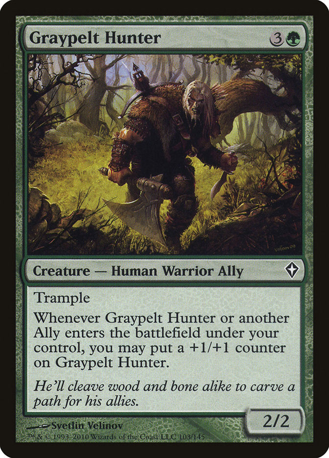 Graypelt Hunter [Worldwake] | Good Games Modbury