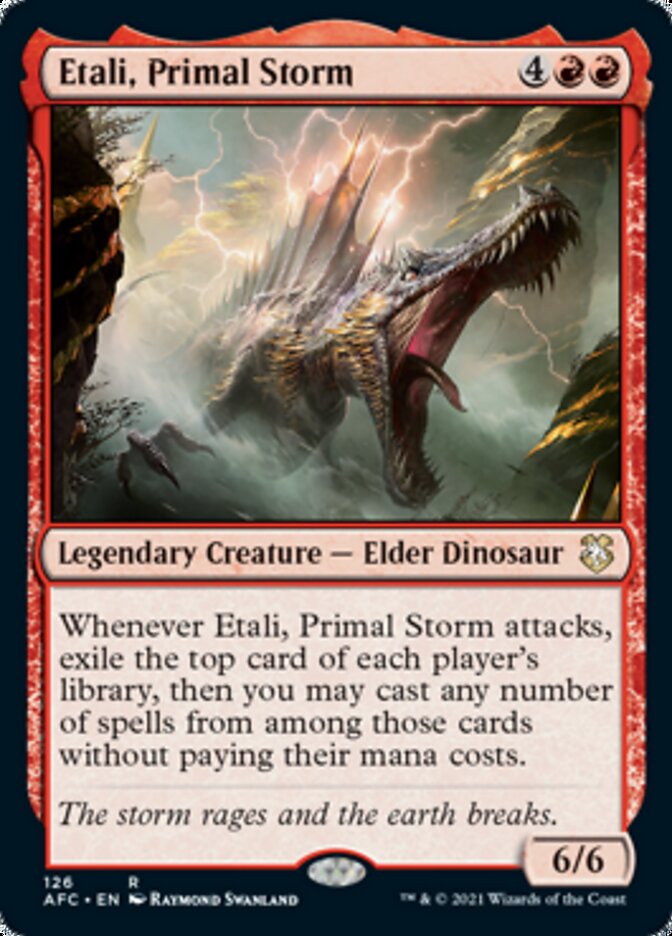 Etali, Primal Storm [Dungeons & Dragons: Adventures in the Forgotten Realms Commander] | Good Games Modbury