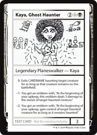 Kaya, Ghost Haunter (2021 Edition) [Mystery Booster Playtest Cards] | Good Games Modbury