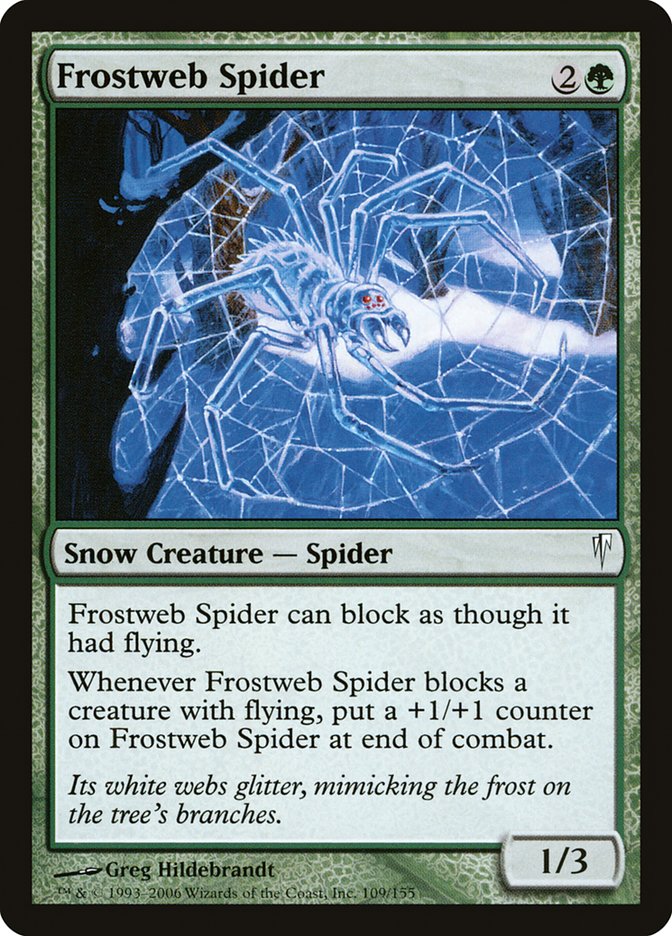 Frostweb Spider [Coldsnap] | Good Games Modbury