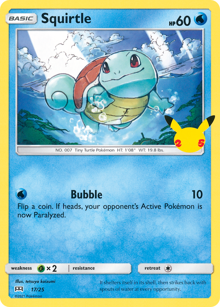 Squirtle (17/25) [McDonald's 25th Anniversary] | Good Games Modbury