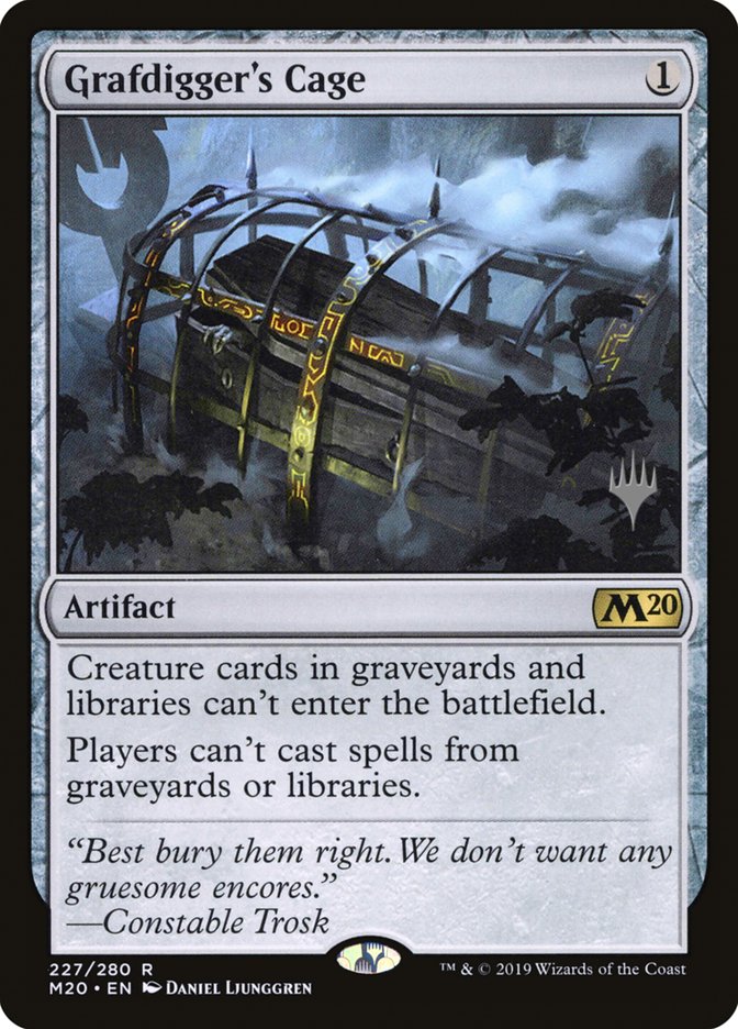 Grafdigger's Cage (Promo Pack) [Core Set 2020 Promos] | Good Games Modbury