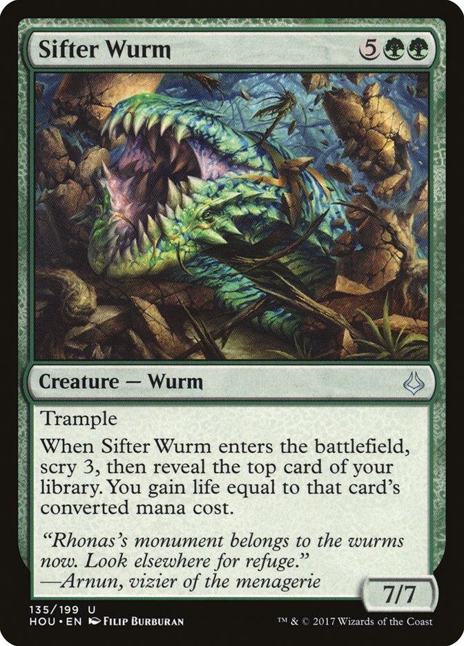 Sifter Wurm [Hour of Devastation] | Good Games Modbury