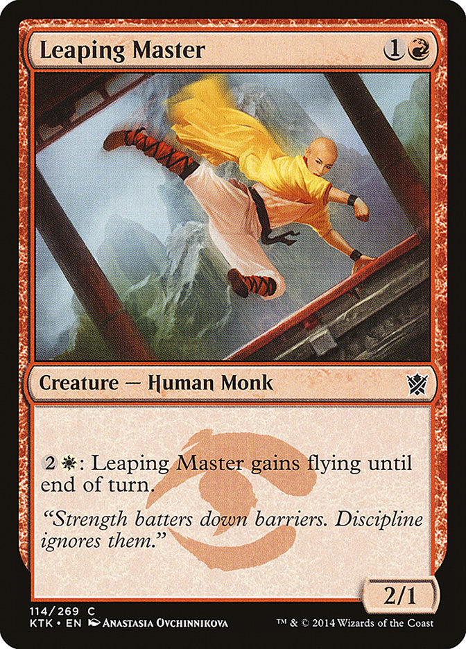 Leaping Master [Khans of Tarkir] | Good Games Modbury