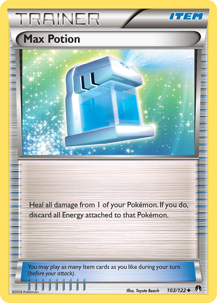 Max Potion (103/122) [XY: BREAKpoint] | Good Games Modbury