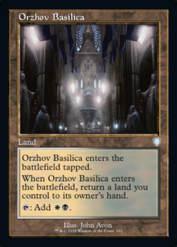 Orzhov Basilica (Retro) [The Brothers' War Commander] | Good Games Modbury