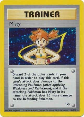 Misty (18/132) [Gym Heroes Unlimited] | Good Games Modbury