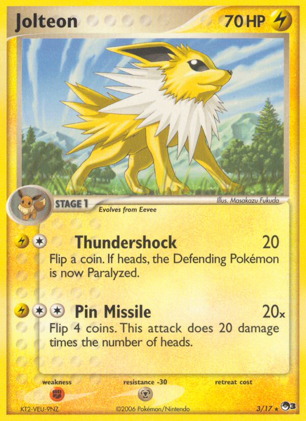 Jolteon (3/17) [POP Series 3] | Good Games Modbury