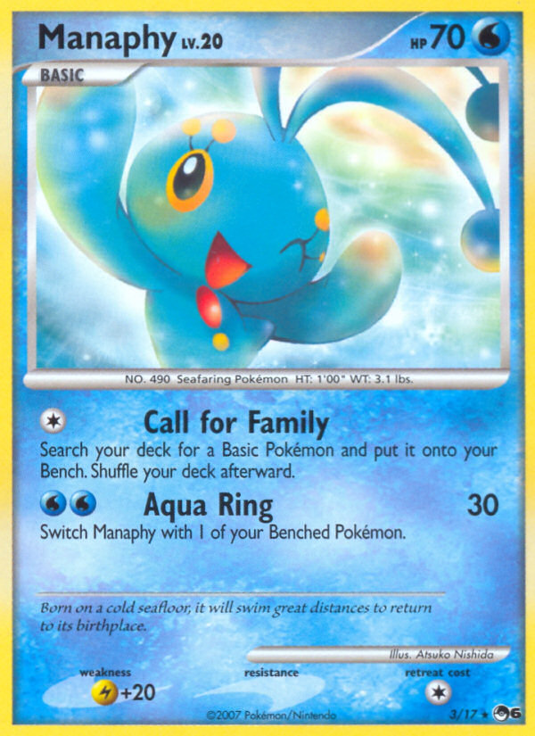 Manaphy (3/17) [POP Series 6] | Good Games Modbury