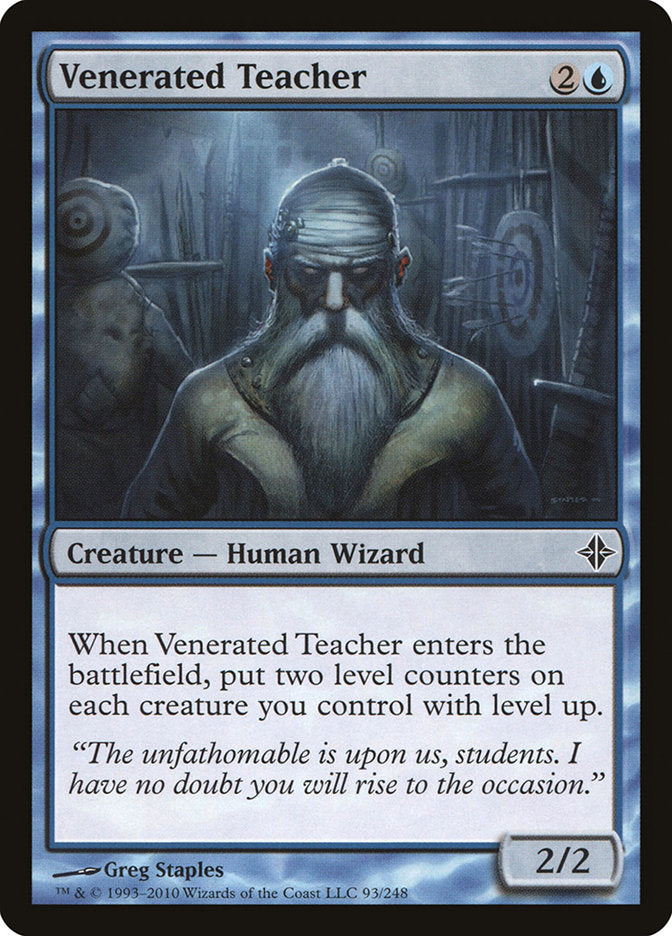 Venerated Teacher [Rise of the Eldrazi] | Good Games Modbury