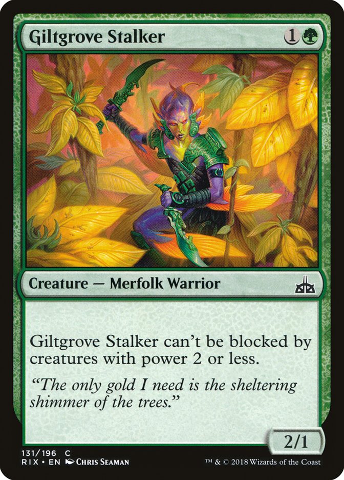 Giltgrove Stalker [Rivals of Ixalan] | Good Games Modbury