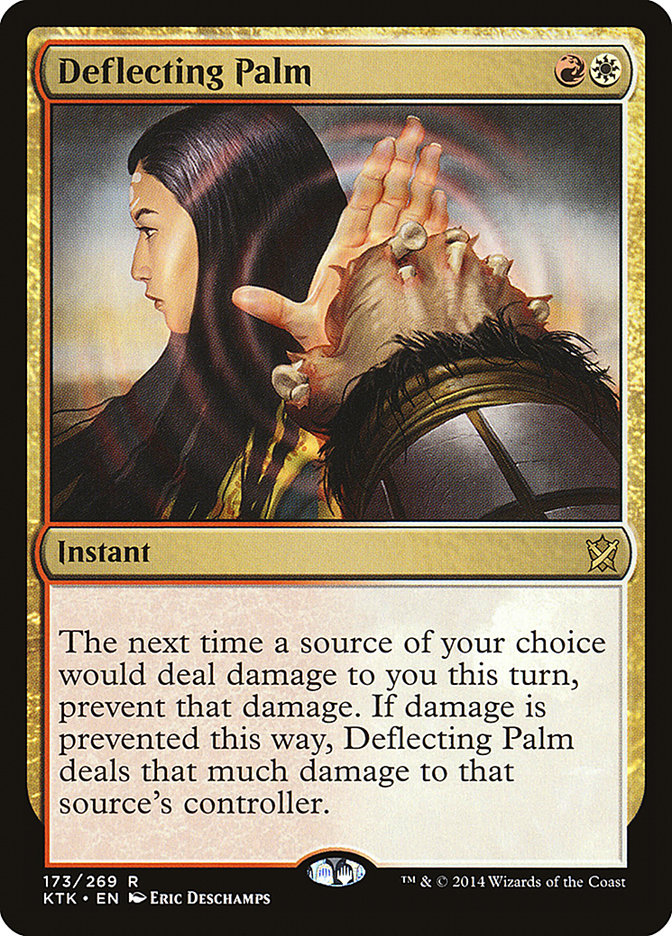 Deflecting Palm [Khans of Tarkir] | Good Games Modbury