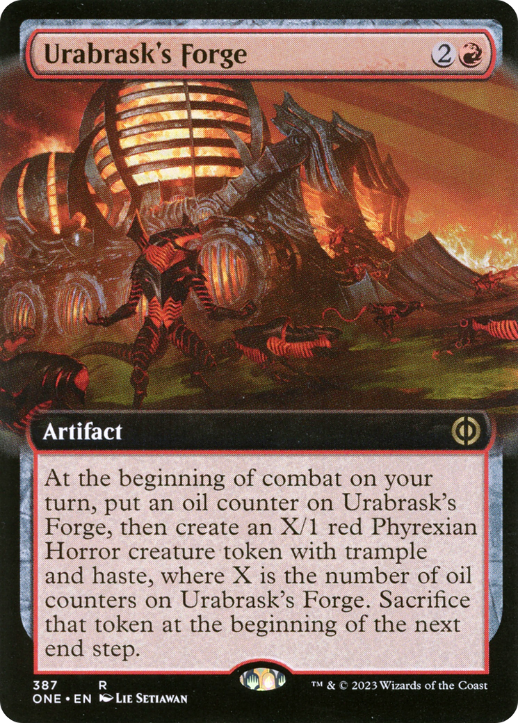 Urabrask's Forge (Extended Art) [Phyrexia: All Will Be One] | Good Games Modbury