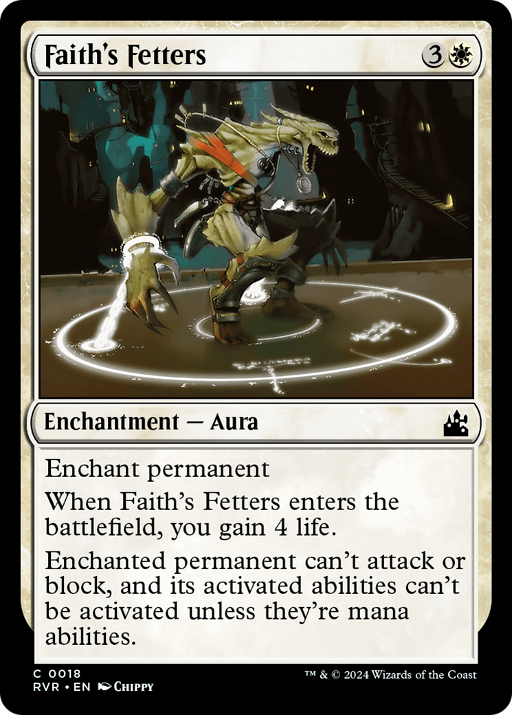 Faith's Fetters [Ravnica Remastered] | Good Games Modbury