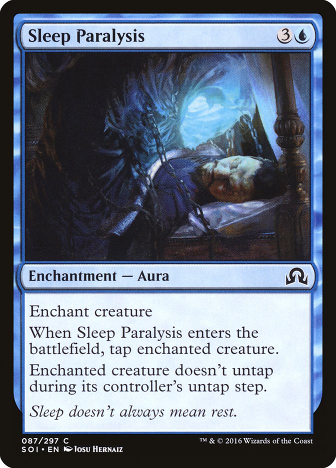 Sleep Paralysis [Shadows over Innistrad] | Good Games Modbury