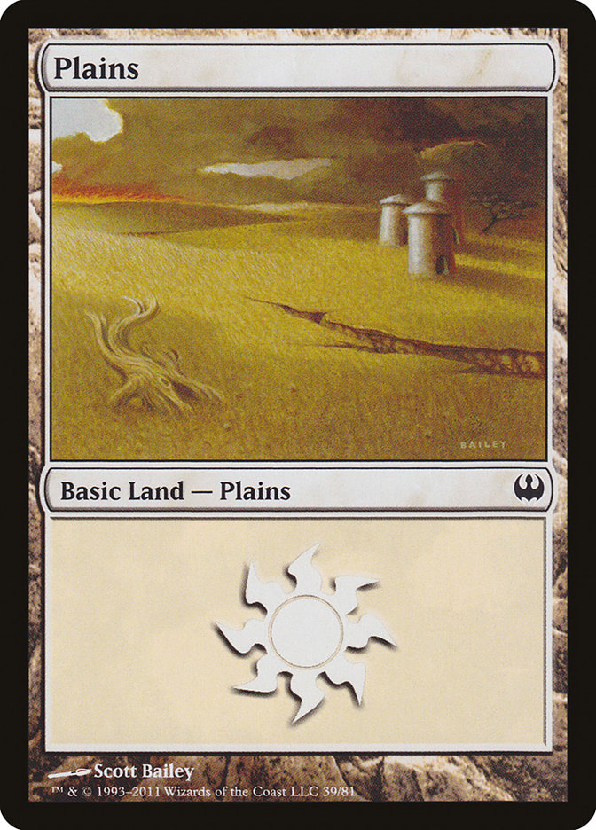 Plains (39) [Duel Decks: Knights vs. Dragons] | Good Games Modbury