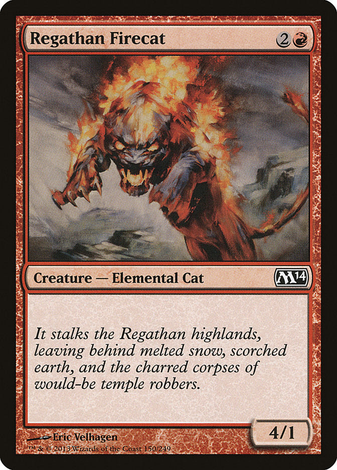 Regathan Firecat [Magic 2014] | Good Games Modbury