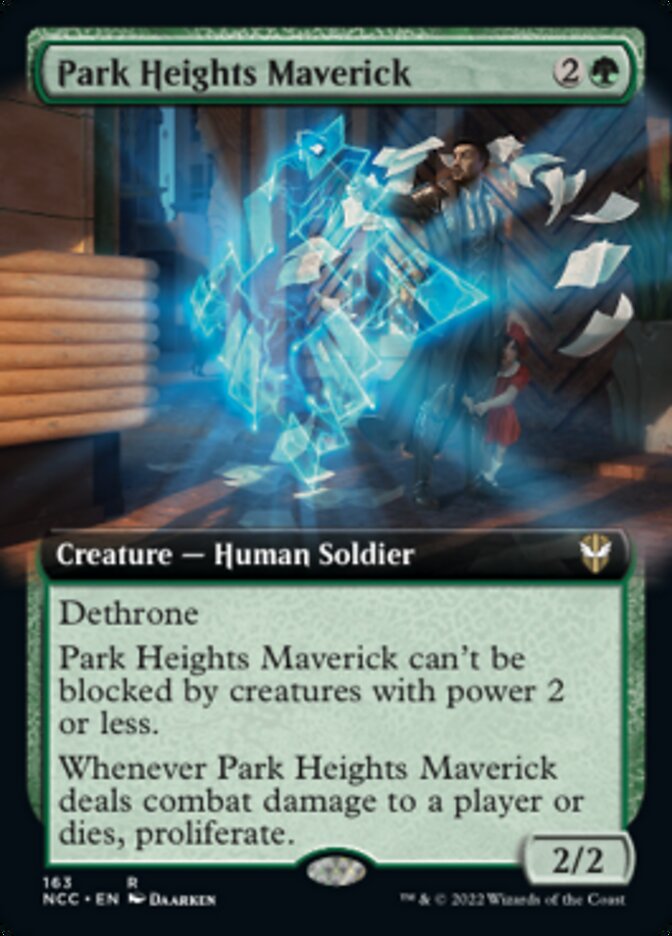 Park Heights Maverick (Extended Art) [Streets of New Capenna Commander] | Good Games Modbury