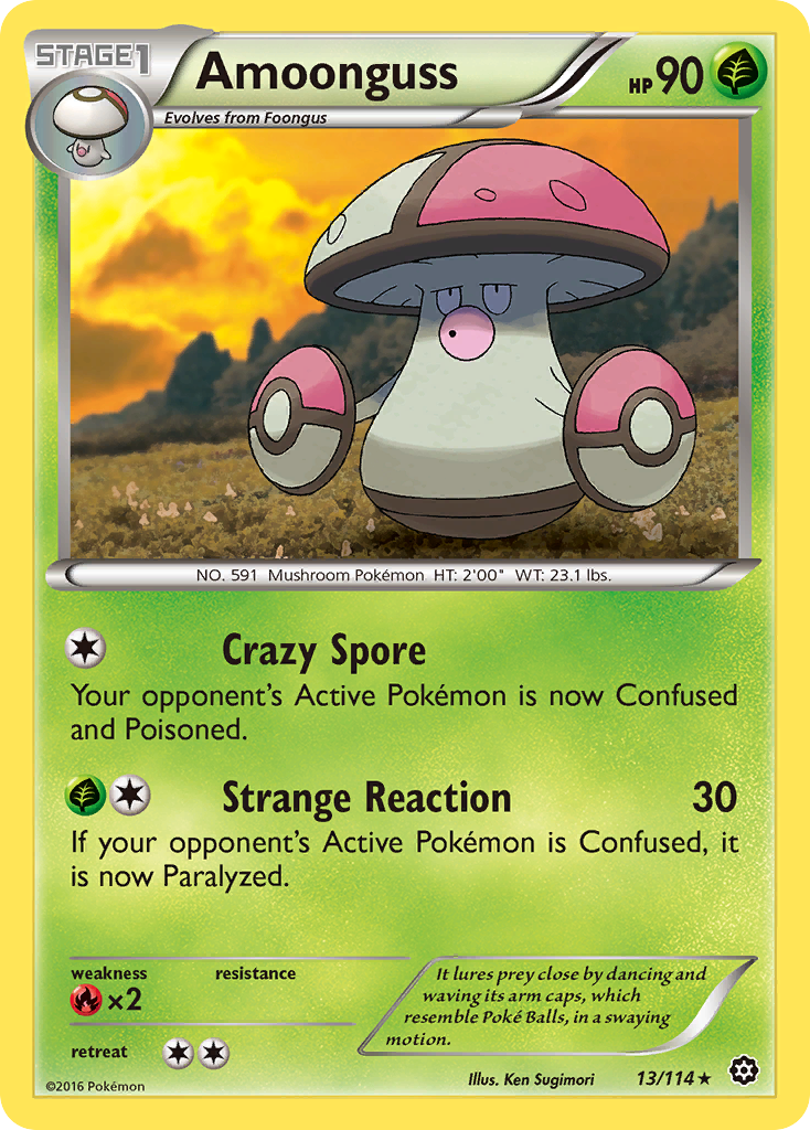 Amoonguss (13/114) [XY: Steam Siege] | Good Games Modbury