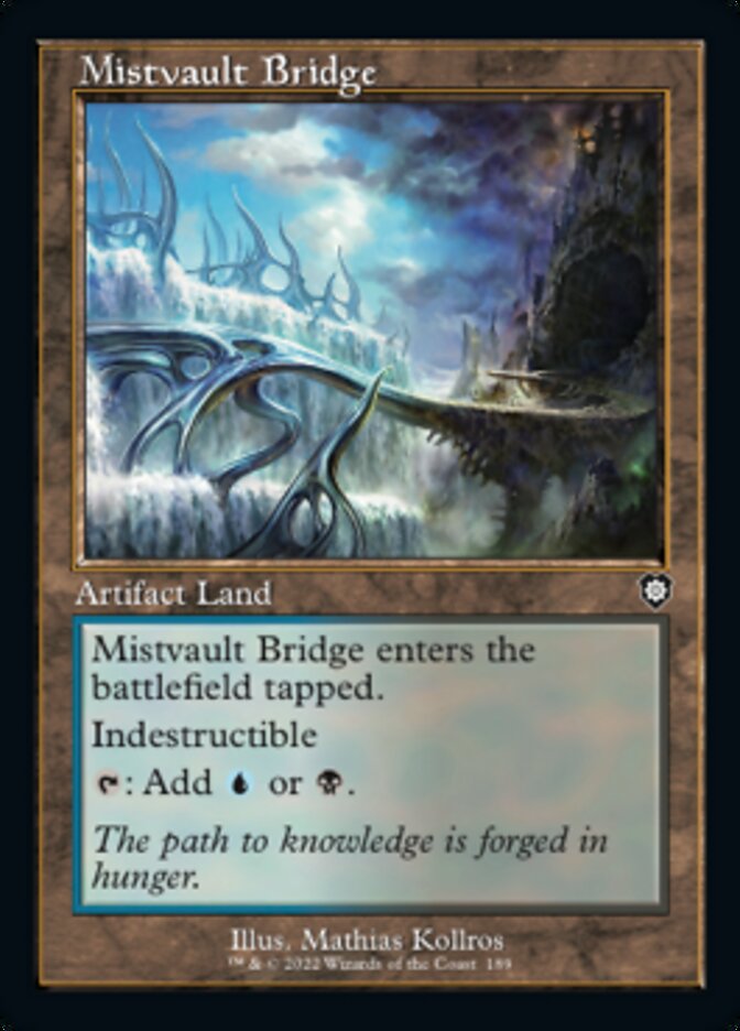 Mistvault Bridge (Retro) [The Brothers' War Commander] | Good Games Modbury
