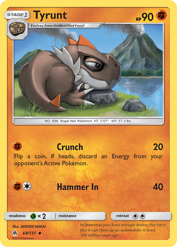 Tyrunt (68/131) [Sun & Moon: Forbidden Light] | Good Games Modbury