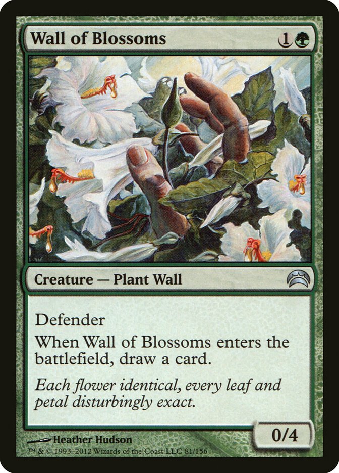 Wall of Blossoms [Planechase 2012] | Good Games Modbury