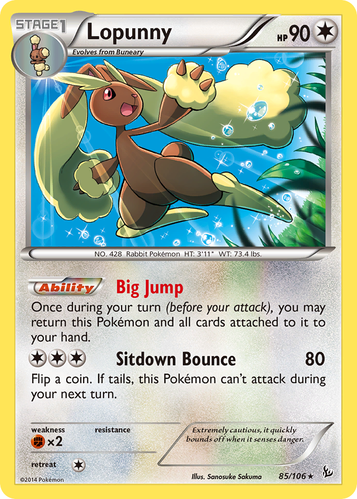 Lopunny (85/106) [XY: Flashfire] | Good Games Modbury