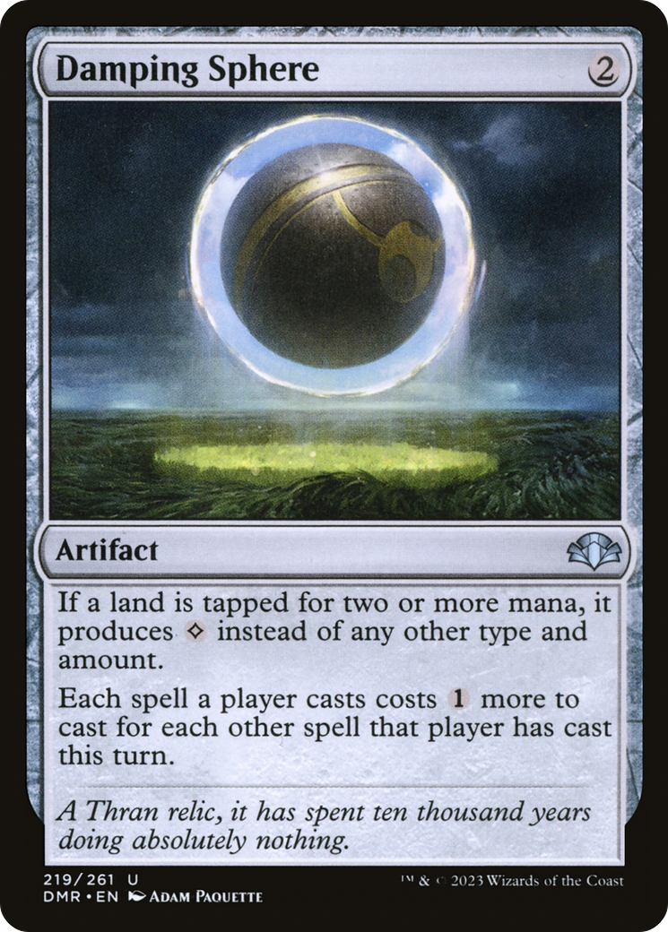 Damping Sphere [Dominaria Remastered] | Good Games Modbury