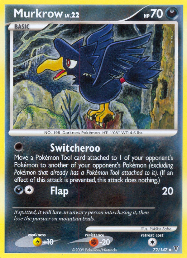 Murkrow (72/147) [Platinum: Supreme Victors] | Good Games Modbury