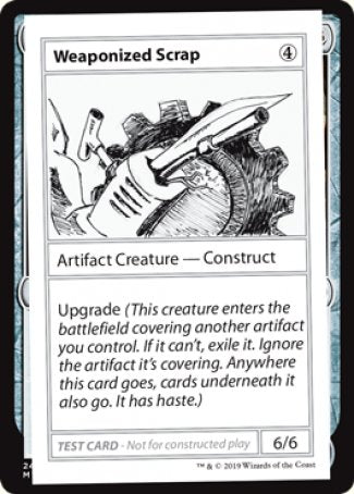 Weaponized Scrap (2021 Edition) [Mystery Booster Playtest Cards] | Good Games Modbury