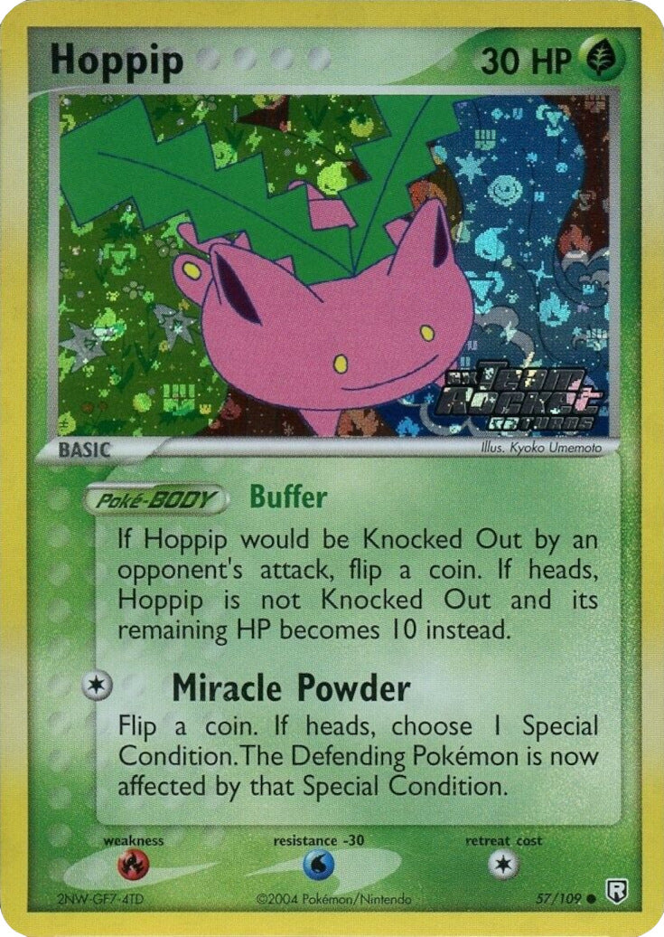 Hoppip (57/109) (Stamped) [EX: Team Rocket Returns] | Good Games Modbury