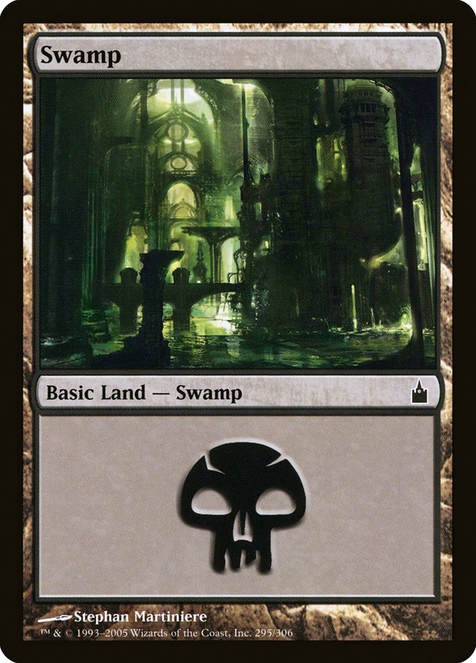 Swamp (295) [Ravnica: City of Guilds] | Good Games Modbury