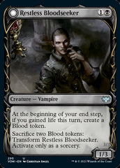 Restless Bloodseeker // Bloodsoaked Reveler (Showcase Fang Frame) [Innistrad: Crimson Vow] | Good Games Modbury