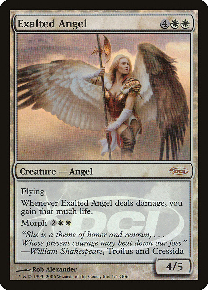 Exalted Angel [Judge Gift Cards 2006] | Good Games Modbury