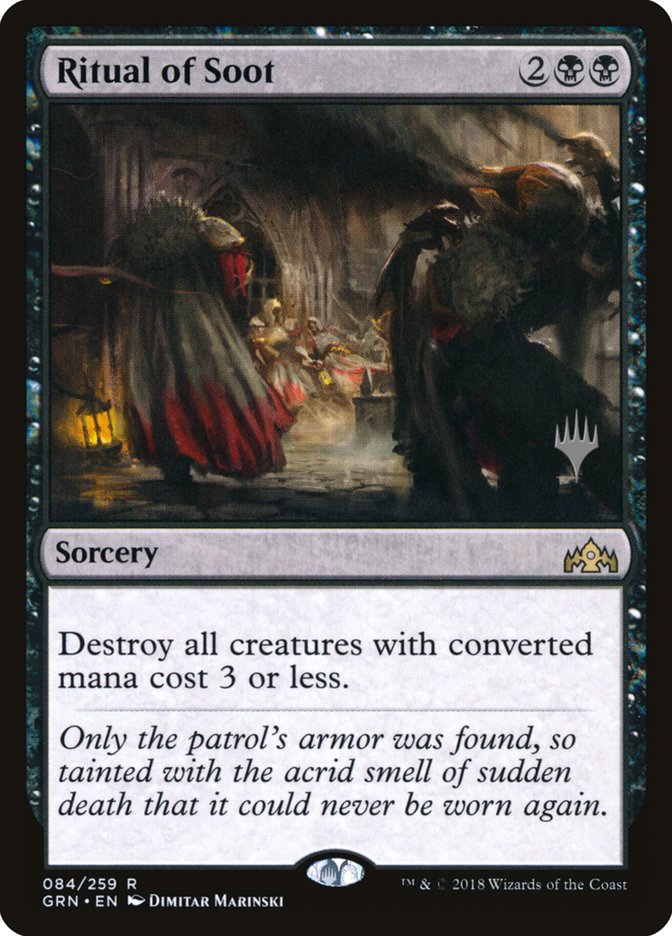 Ritual of Soot (Promo Pack) [Guilds of Ravnica Promos] | Good Games Modbury