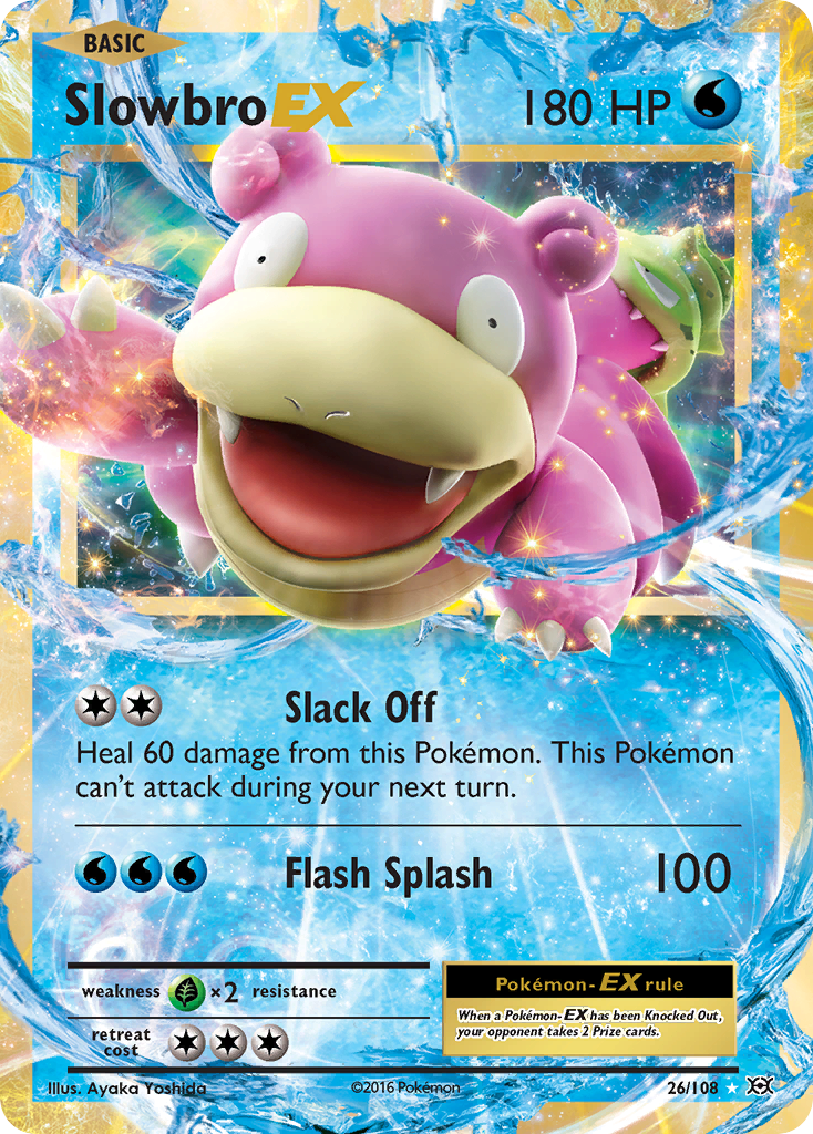 Slowbro EX (26/108) [XY: Evolutions] | Good Games Modbury