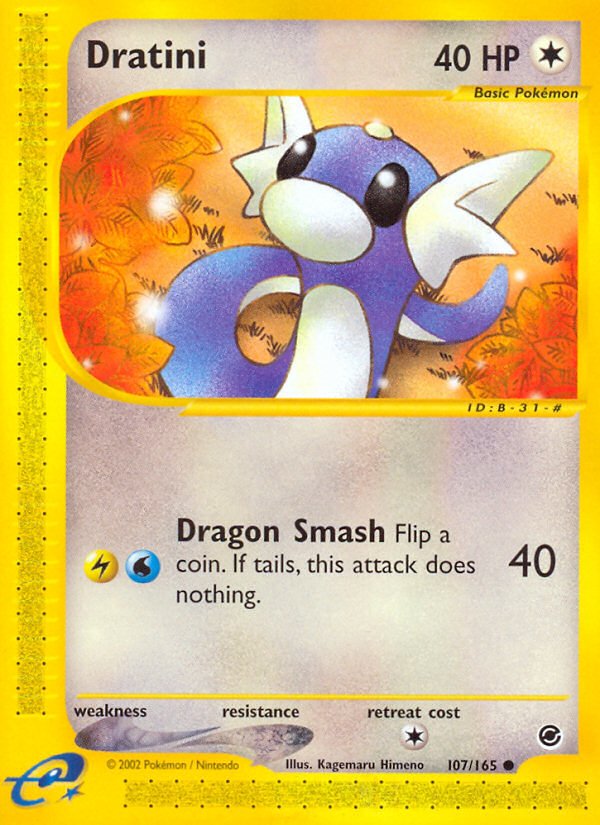 Dratini (107/165) [Expedition: Base Set] | Good Games Modbury