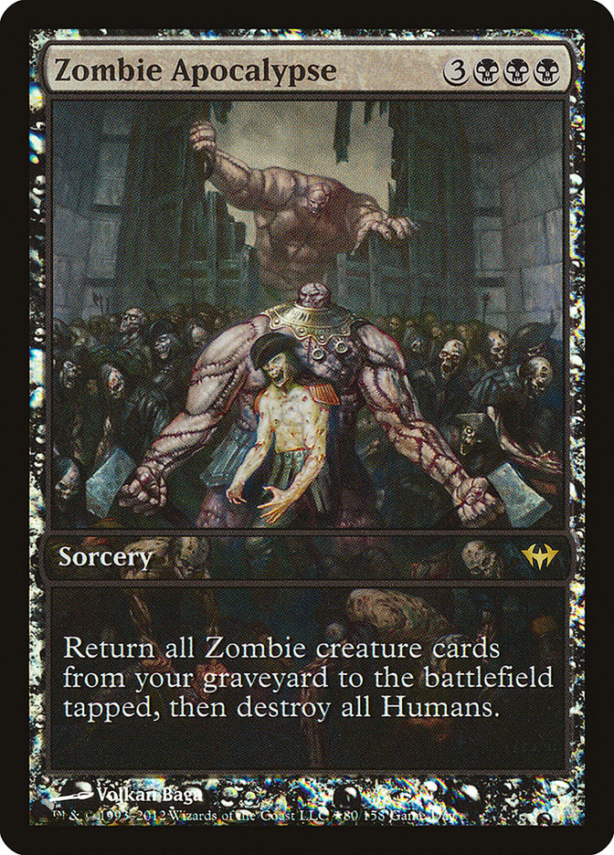 Zombie Apocalypse (Game Day) [Dark Ascension Promos] | Good Games Modbury