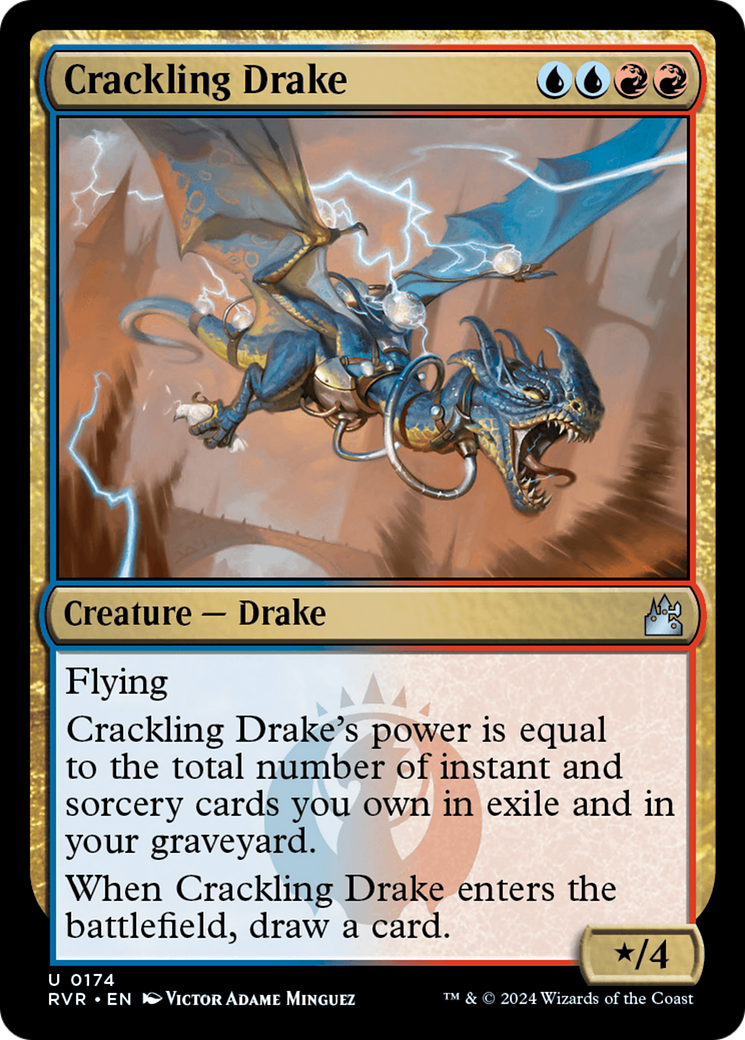 Crackling Drake [Ravnica Remastered] | Good Games Modbury