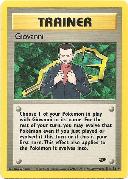 Giovanni (104/132) [Gym Challenge Unlimited] | Good Games Modbury