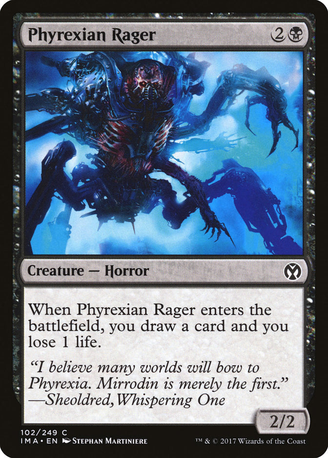 Phyrexian Rager [Iconic Masters] | Good Games Modbury