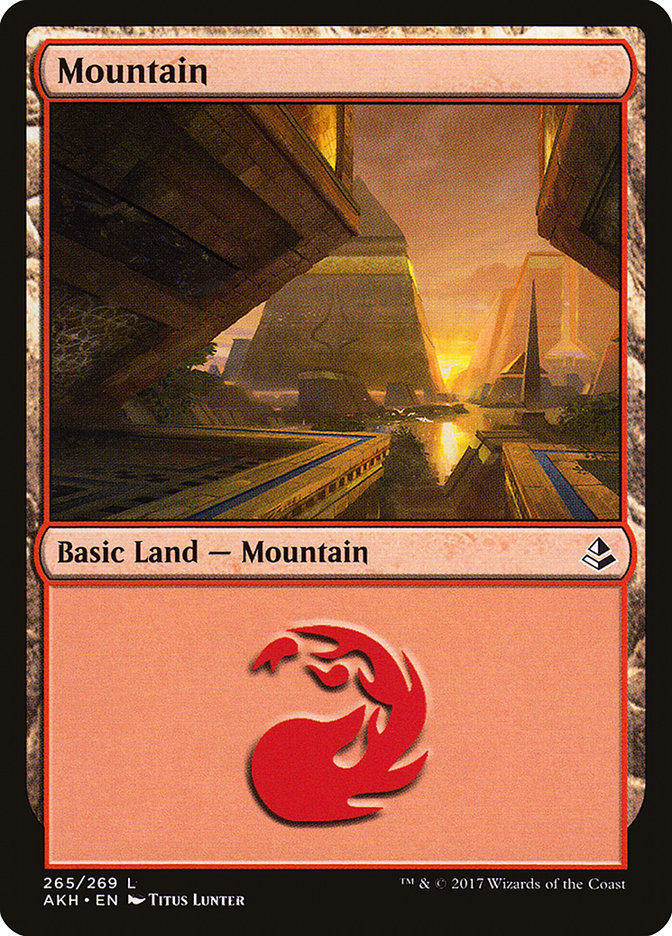 Mountain (265) [Amonkhet] | Good Games Modbury