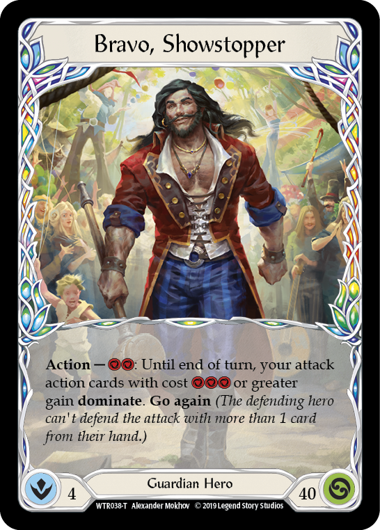 Bravo, Showstopper // Dawnblade [WTR038-T // WTR115-T] (Welcome to Rathe)  Alpha Print Normal | Good Games Modbury