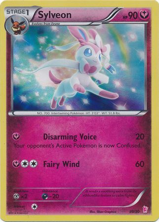 Sylveon (30/30) [XY: Trainer Kit - Sylveon] | Good Games Modbury